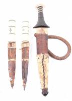 ^ African Nubian tribal arm dagger