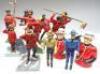 Various Royal Canadian Mounted Police in plastic - 13