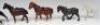 Cart and Field Horses by makers other than Britains - 2
