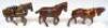 Cart and Field Horses by makers other than Britains - 4