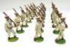 Britains three sets 24B small size Whitejackets - 2