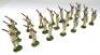 Britains three sets 24B small size Whitejackets - 4
