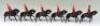 Britains second grade cavalry with white helmets - 5