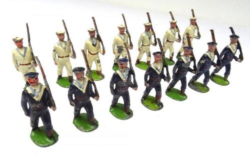 Britains sets 22B and 24B small size Royal Navy