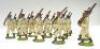 Britains three sets 24B small size Whitejackets - 5