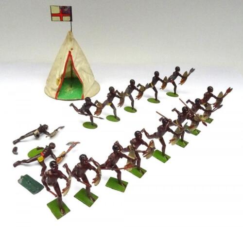 Britains sets 147 Zulus
