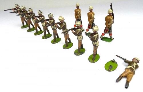 Britains set 119, Gloucestershire Regiment firing