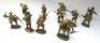 Britains First World War Matte Series 1916 British in steel helmets - 5