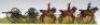 Britains from set 39, Royal Horse Artillery SECOND VERSION - 2