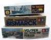 Tamiya and Hasegawa model Ship kits - 2