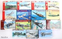 Collection of forty-eight various 1:72 scale model Aircraft kits