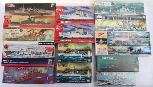 1:600 scale Battleship model kits