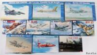 Nineteen 1:72 scale post-war Russian Jets,