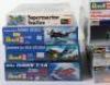 Eleven Revell 1:32 scale model Aircraft kits - 2