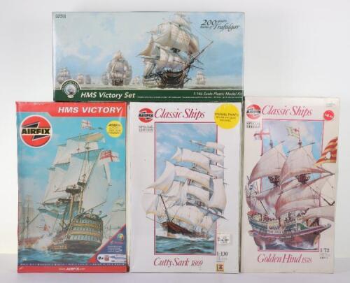 Four model Ship kits