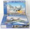 Seven Revell 1:32 scale model Aircraft kits - 2