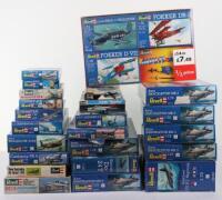 Twenty-three Revell 1:72 scale model Aircraft kits