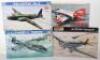 Ten various 1:48 scale Fighter Aircraft model kits, - 2