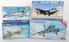Ten various 1:48 scale Fighter Aircraft model kits, - 3