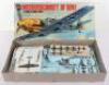 Airfix vintage 1:24 scale Messerschmitt Bf 109E WWII fighter model kit - 2