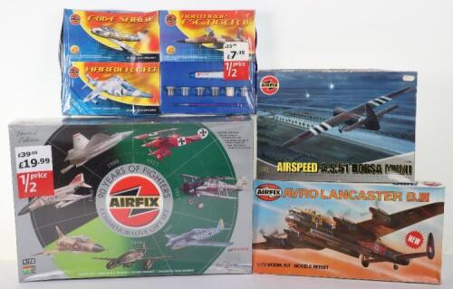 Twenty Airfix 1:72 scale aircraft model kits