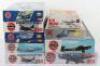 Thirteen Airfix 1:72 scale aircraft model kits - 2