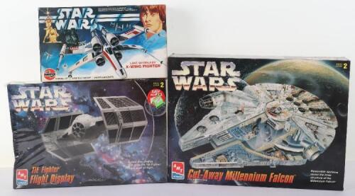 Airfix and AMT ERTL Star Wars model kits