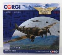 Corgi “The Aviation Archive” AA36908 Junkers Ju52 1:72 scale boxed diecast model