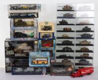 Quantity of Mixed Diecast military boxed models