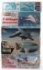 Four Revell 1:32 scale aircraft model kits,