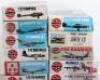 Fourteen Airfix 1:72 scale aircraft model kits - 2