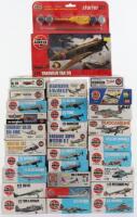 Thirty Airfix 1:72 scale aircraft model kits