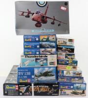 Sixteen Revell 1:72 scale aircraft model kits