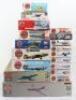 Nineteen Airfix 1:72 scale aircraft model kits - 2