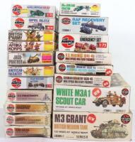 Airfix mixed scale Military model kits