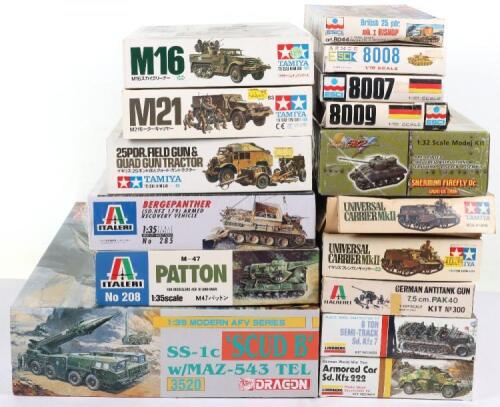 Ten Military Model kits
