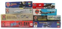 Eight Airfix 1:72 scale Aircraft model Kits