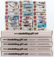 Forty six Airfix 1:72 scale aircraft model kits,