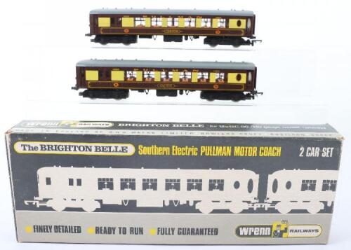 A Wrenn 00 Gauge W3006/7 Brighton Belle Southern Electric Pullman Motor Coach 2-Car Set