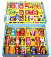 Matchbox Lesney Superfast Collectors case with Forty Eight models