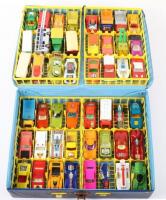 Matchbox Lesney Superfast Collectors case with Forty Eight models