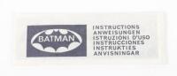 Corgi Toys 267 Batman sealed original instruction pack envelope