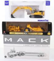 Three Boxed Construction Models,