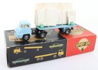 Tri-ang Spot On Models 111A Ford Thames Trader with Artic Flat and Garage Kit.