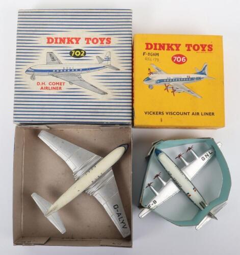 Two Dinky Toys Aircraft