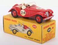 Dinky Toys 108 M.G. Midget Sports (Competition Finish)