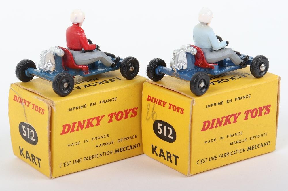 Dinky Toys Leskokart Midjet Kart Avec Pilote - Ref 512, 1962 Dinky Toys Leskokart Midjet Kart Avec Pilote - Ref 512, 1962