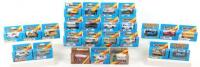 Twenty Five Blue Boxed Matchbox Superfast Models, made in Macau