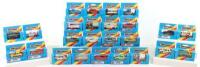 Twenty Five Blue Boxed Matchbox Superfast Models, made in Macau