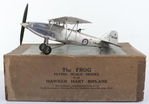 Scarce Frog Aeroplane Hawker Hart Biplane